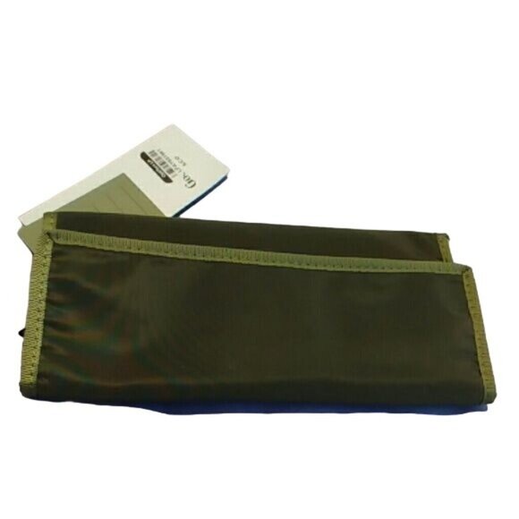 Goodfellow Co Wallet Mens Travel Clutch Green NWT - Picture 2 of 4